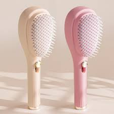 Self-Cleaning Anti-Static Massage Comb β 2-in-1 Hair Brush