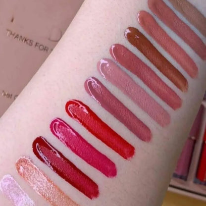 Mocallure - 12 Pc Transparent Lip Gloss Set
