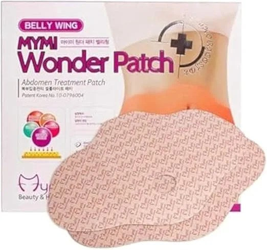 MYMI Wonder Patch Belly Slimming Patch 10 Pcs | Abdominal Wellness & Body-Care Patches