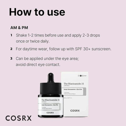 COSRX The Niacinamide 15 Serum