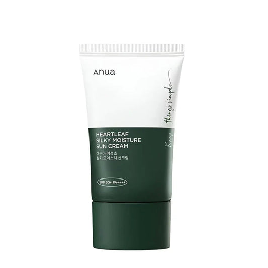 Anua Heartleaf Silky Moisture Sun Cream SPF 50+ PA++++