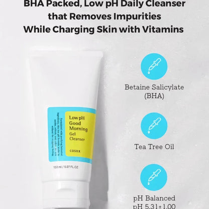 COSRX Low pH Good Morning Cleanser