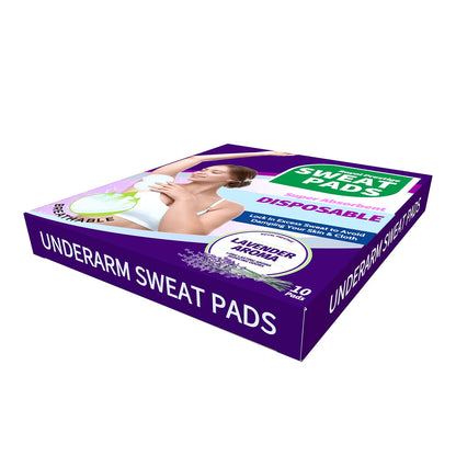Royal Prestige Lavender Underarm Sweat Pads 24 Pcs | Absorbent Dress Shields & Armpit Guards