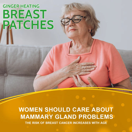 Royal Prestige Ginger Mammary Gland Patch | Herbal Warming Breast Comfort Patches