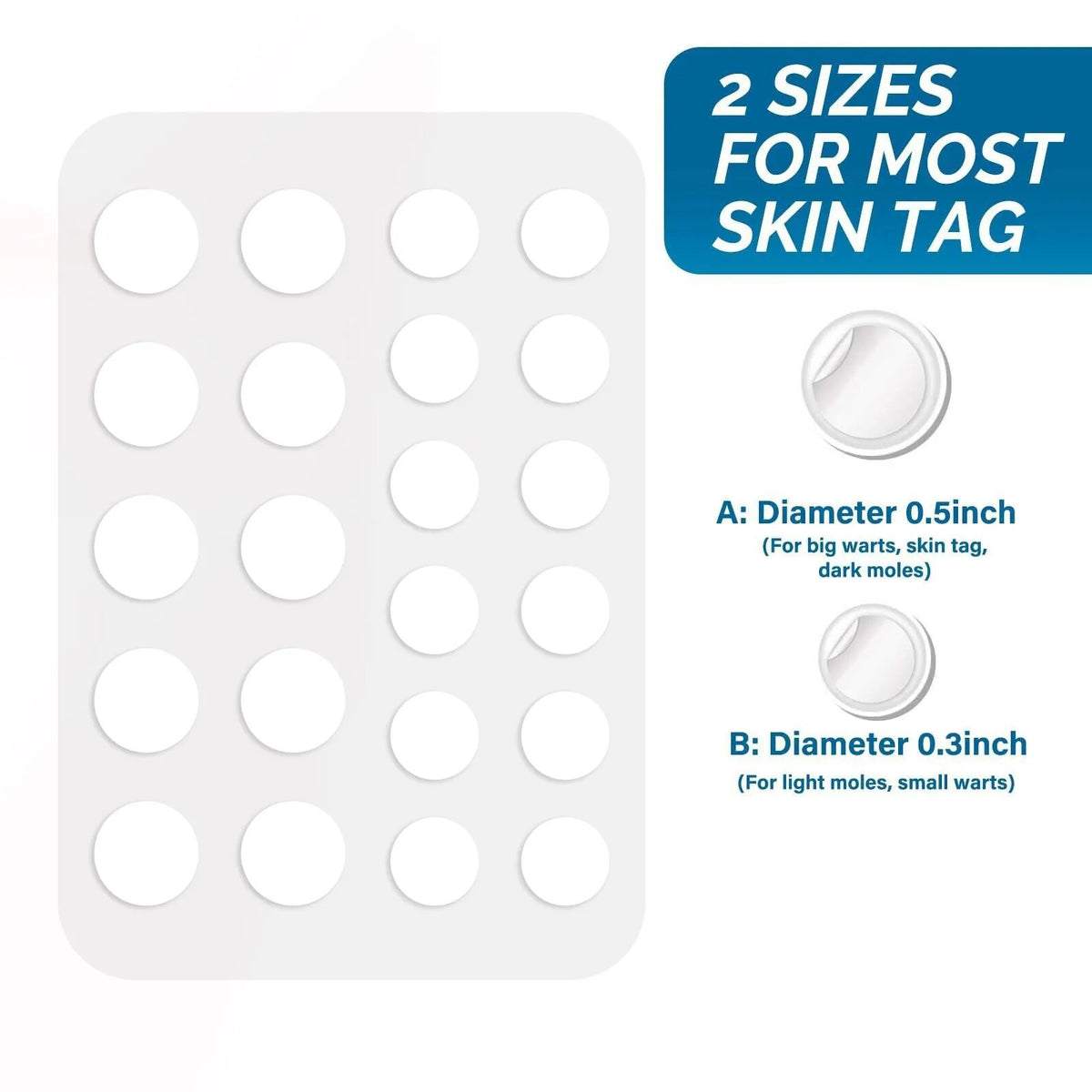 Skin Tag Remover Patches, 66 Patches by Royal Prestige