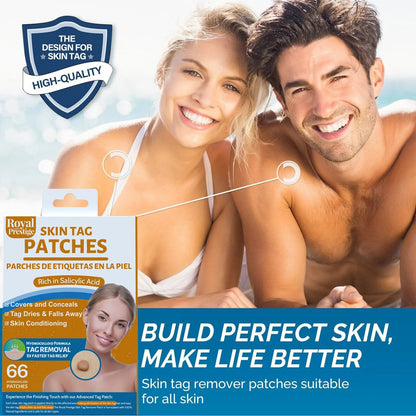 Skin Tag Remover Patches, 66 Patches by Royal Prestige