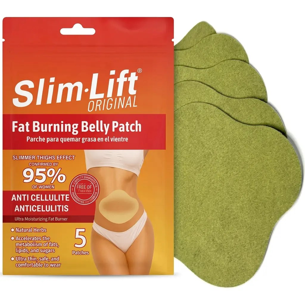 Slim Lift Original Herbal Slimming Patches – Anti-Cellulite Belly Fat Burning Patch (1 Pack)