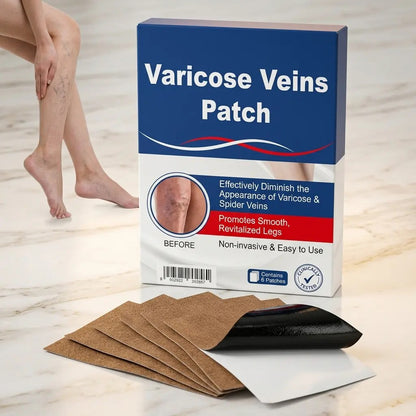 Varicose Vein Care Patch (1 Box) – Herbal Leg Support Patch for Circulation & Vein Comfort