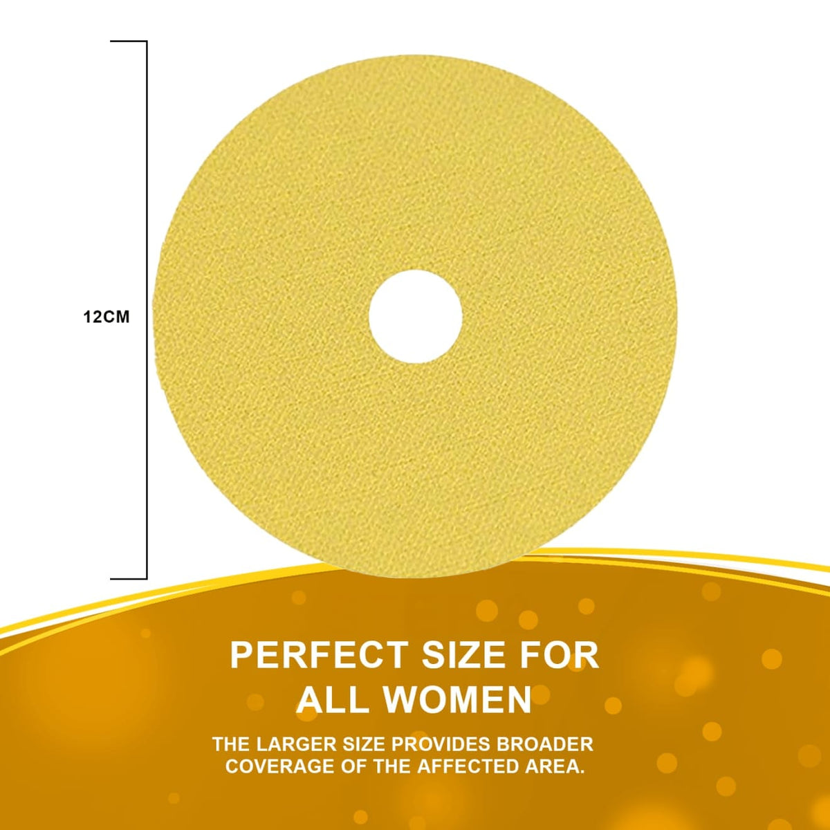 Royal Prestige Ginger Mammary Gland Patch | Herbal Warming Breast Comfort Patches
