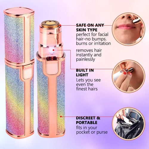 2-in-1 Electric Eyebrow Trimmer - Precision