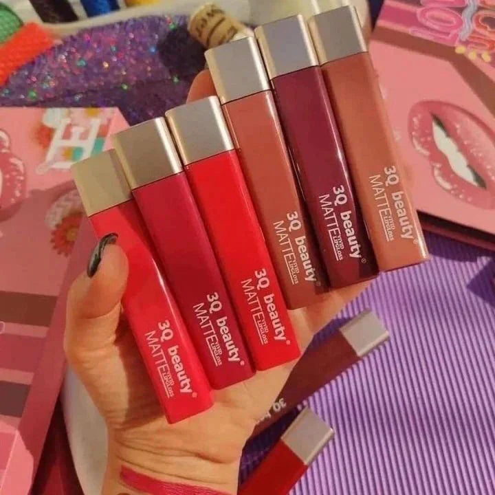 3Q BEAUTY MATTE LIPGLOSS PACK OF 12