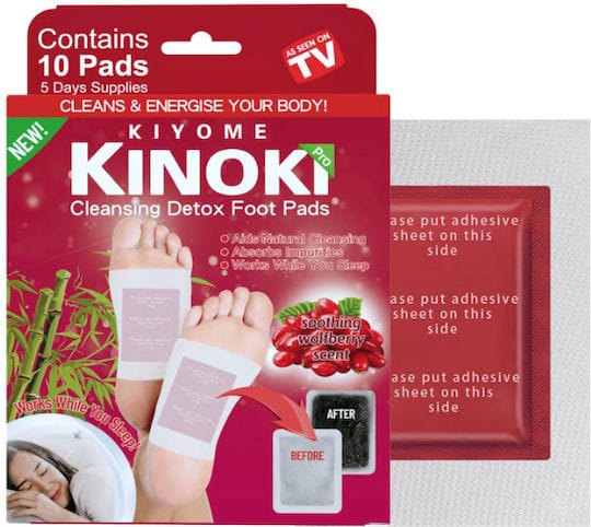 Kinoki Wolfberry Foot Patches (10 Pcs) | Goji Berry Herbal Overnight Foot Care & Relaxation Pads